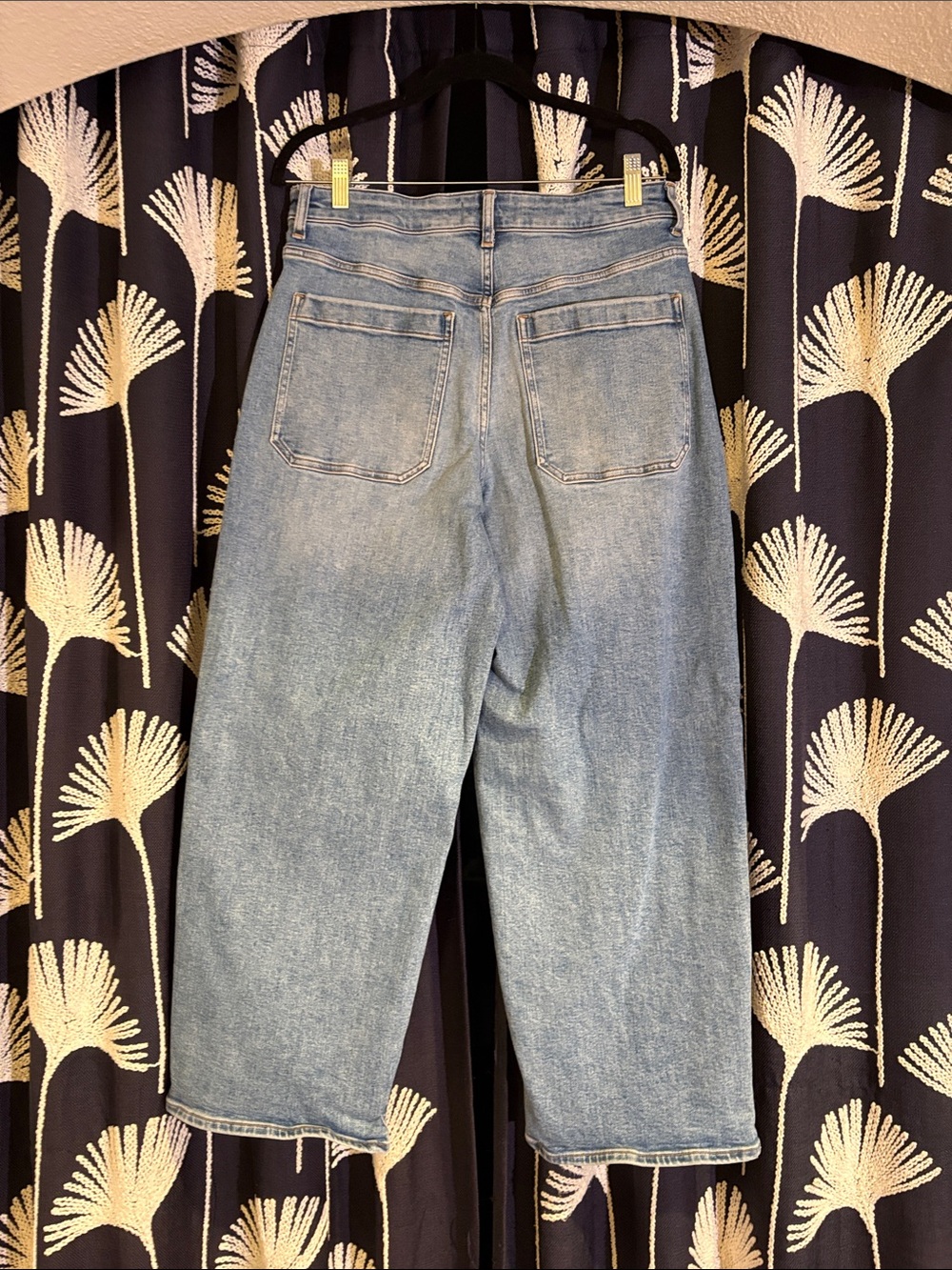Madewell curvy Emmett Wide Leg Women’s Jeans - Light Wash - Picture 2 of 4